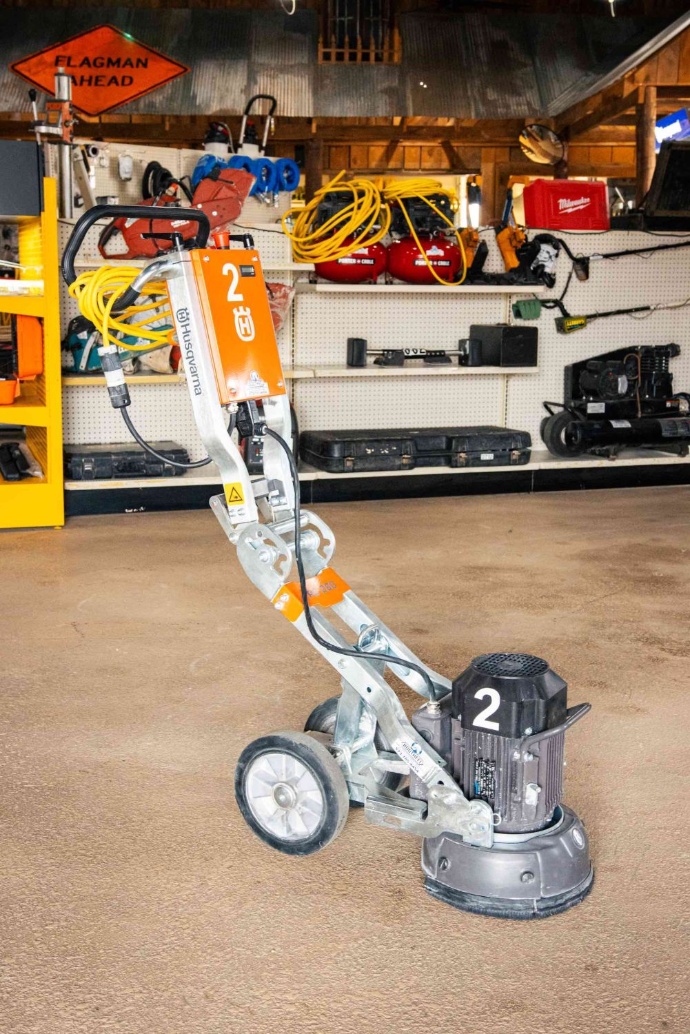 Concrete Grinder Polisher (Husqvarna PG280SF)