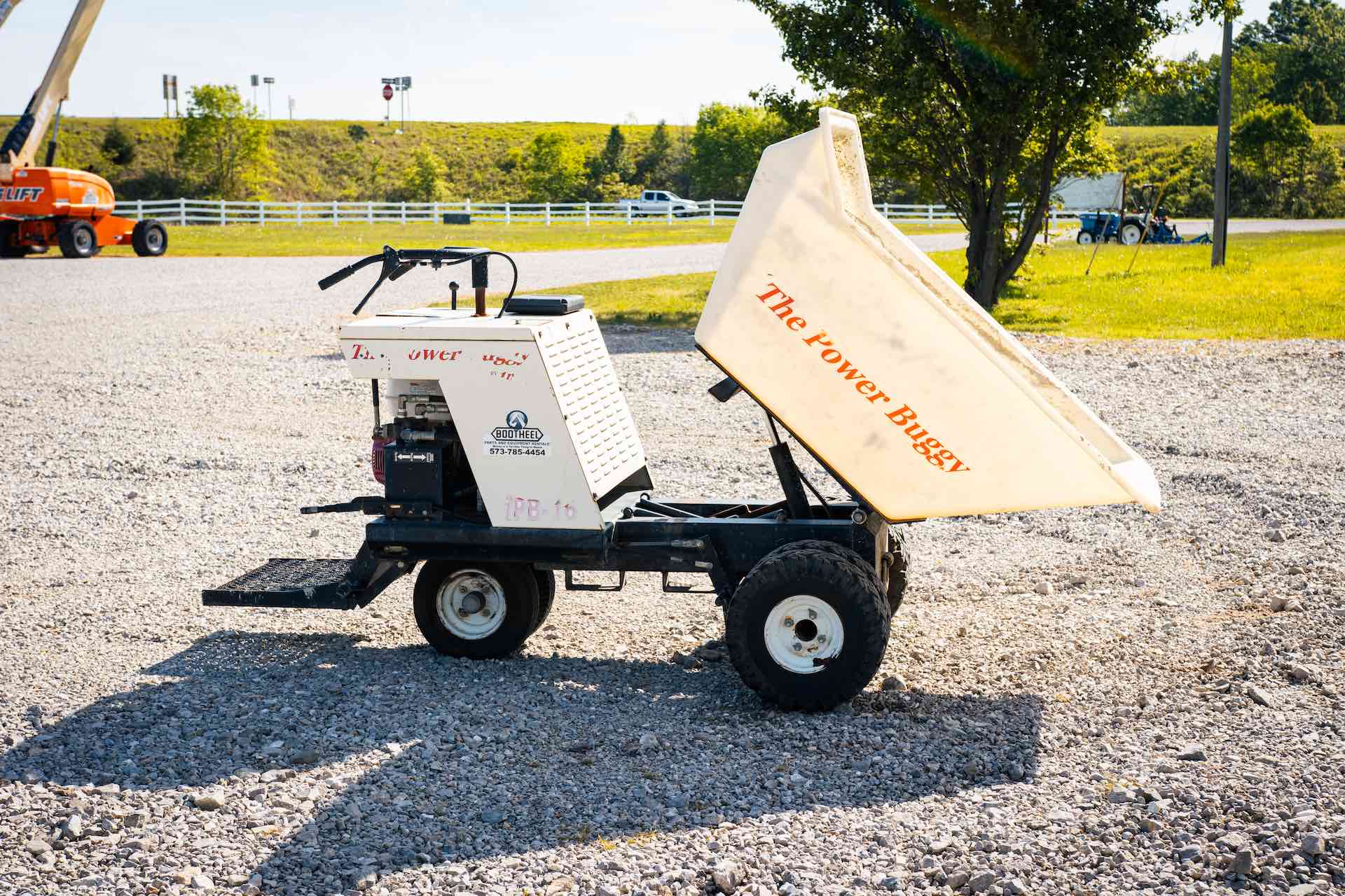 Dump Buggy .59 Cu Ft Ride On