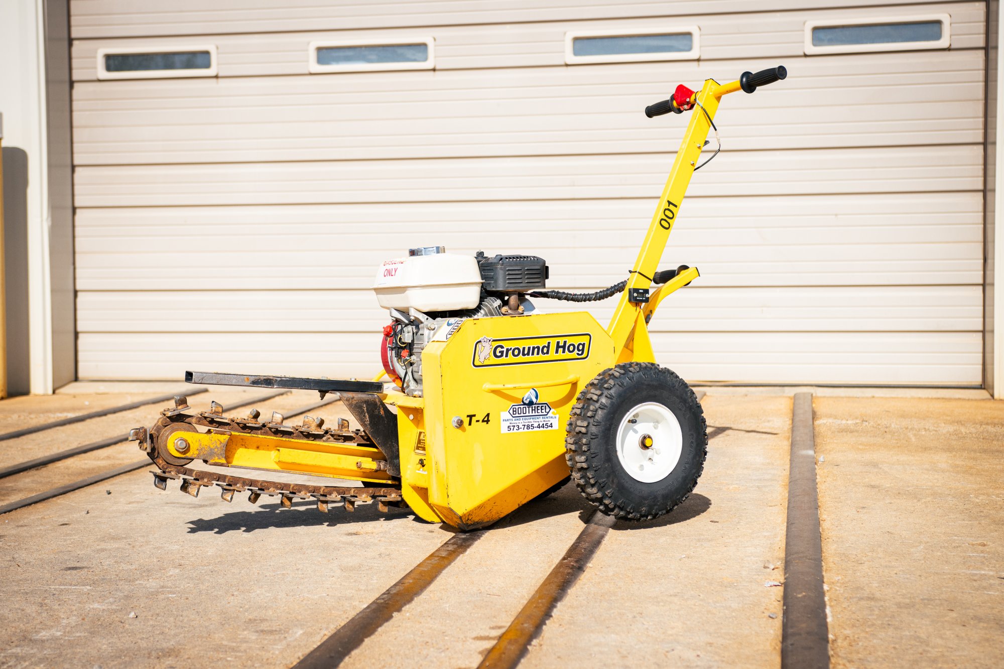 Ground Hog T-4 Trencher