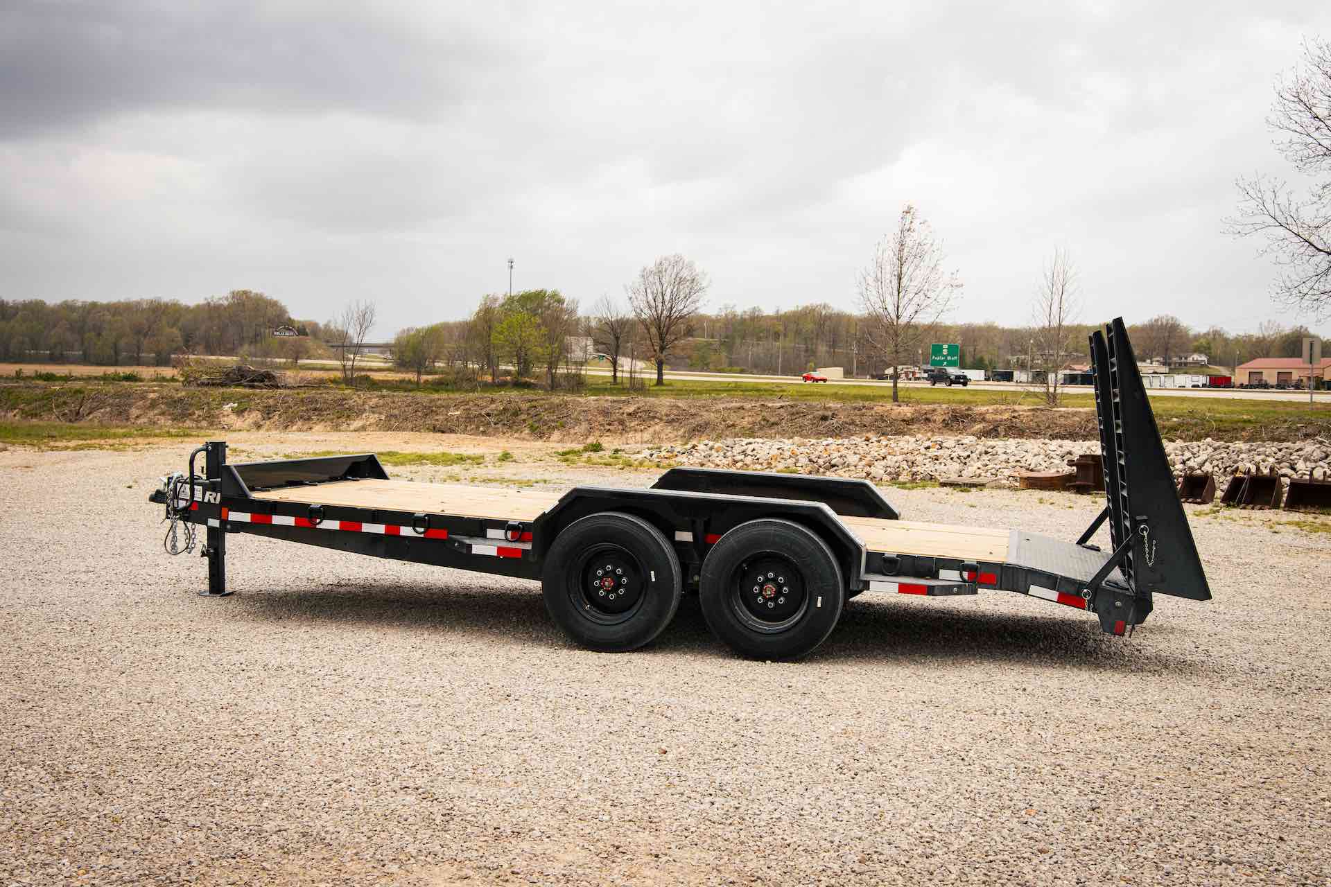 Rice Hydraulic Tandem Axle Trailer