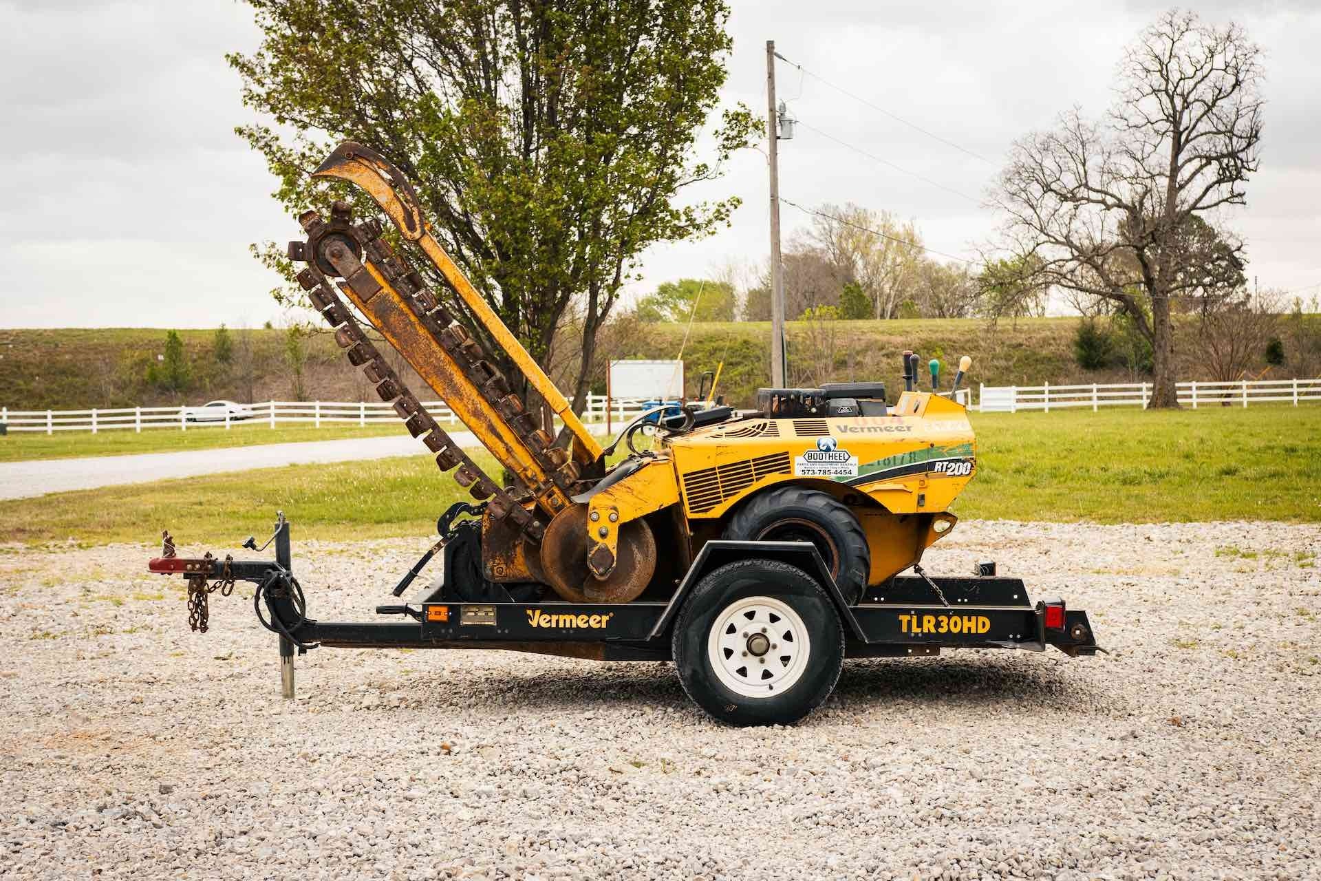 Vermeer RT200 Walk-Behind Trencher