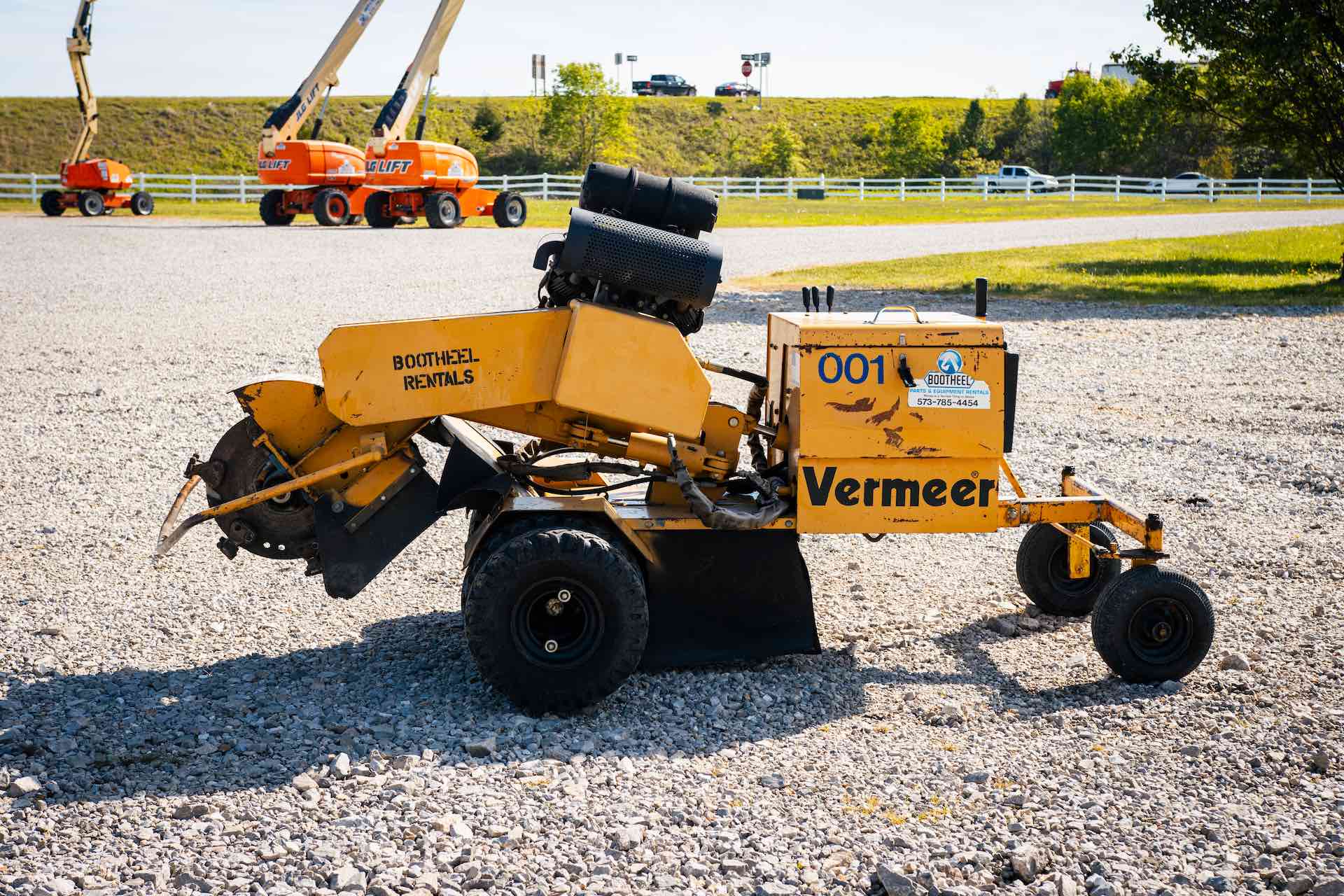 Vermeer SC252 Stump Grinder